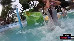 my heart races watching her cute thai teen body take that creampie after pool fun