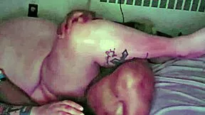 whoa this huge bbw cougar's squirting wild before boyfriend returns 😩💦 wet sticky bed from funky sex