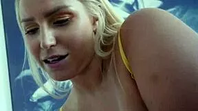 Stepson pounds sultry Vanessa Cage milf pussy in wild threesome bang