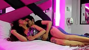 brunette latina girlfriend so angry but cums hard fingering wet tight pussy