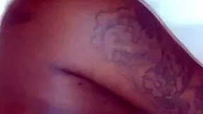 sexy big booty ebony girlfriend worships huge bbc sideways with dirty talk moans