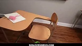 big ass teen stepsis and busty teacher katie morgan threesome with austin pierce in class 😈📚