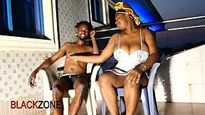 FOREPLAY IGNITES HUGE TITS EBONY'S FAT BODY BEFORE BEDROOM CUMSHOT BLAST!