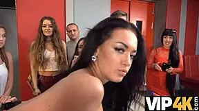 Hunters spot prime breeding grounds in outdoor public Czech reality sex for cash scene