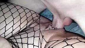 hey babe, watch my tattooed blonde milf wife take that 19yo monster cock slave style