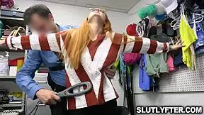 introvert violet spice fingering officer marcelo's huge cock to dodge jail time in office