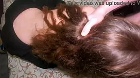 Tiny Tits Student Sucks Boyfriend's Cock Close Up!