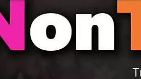 bold college besties scissor and kiss at private halloween party