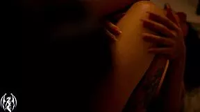 lesbian massage with friend turns into intense scissoring session