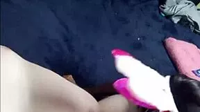 hot black princess slurps that white cock hungrily 😈🍆💦