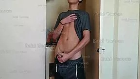 i caught my stepbro sniffing my panties in closet so punished him with my wet pussy full vid