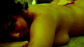 lesbian massage with friend turns into intense scissoring session