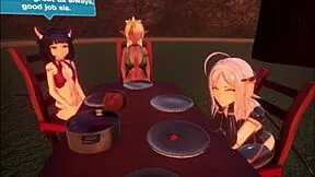 I'm hooked on Monster Girl Prologue's Chapter 1 with that sexy elf girl's teasing titjobs.