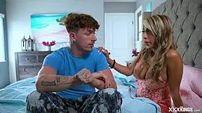 wanna watch stepson lick and fuck big tits stepmom till she squirts hard?