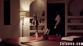 secretary jill kassidy groped spanked dominated by boss at work facial