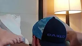 Eating Petite Tatted 18+ Teen's Shaved Pussy Makes Her Orgasm Hard!