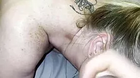 Stepmom sneaks into room deepthroats monster cock then rides it doggystyle in bedroom