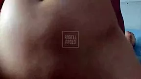 real couple's big ass rebolando on my cock massage
