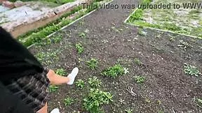 wanna sunset walk with me to old ruins? petite skirt ass sways perfect pov