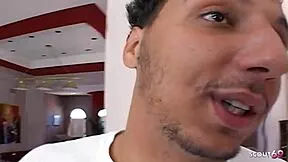 half-asian pigtails teen tia tanaka slammed in first MMF threesome by two BIG COCK old guys