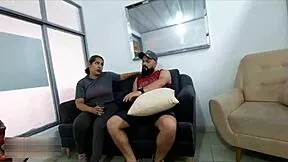 colombian bbw mommy cougar bent over doggystyle big black cock creampie riding boots