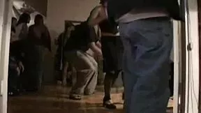 Teen Coed Slut Spit-Roasted By Horny Frat Bros In Outdoor Public University Party Threesome