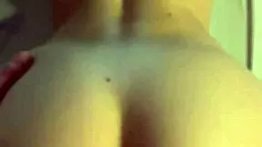 Doggy Riding Fills Condom Completely Full