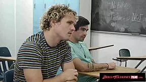 hot for teacher we double penetrate her petite pussy sloppy deepthroat