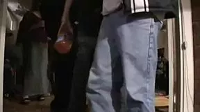 Teen Coed Slut Spit-Roasted By Horny Frat Bros In Outdoor Public University Party Threesome