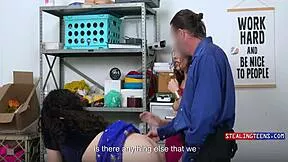 Desi thieves Satine Summers Nikki Slick bent over by mallcop?