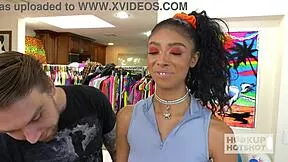 Jada Doll Gags Chokes on Bryan Gozzling Thick Cock Deep!