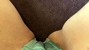 i rub my dripping wet pussy with soaked panties till super orgasm