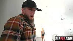 who groped my tits first chloe temple or ricky spanish in this taboo petite teen blowjob?