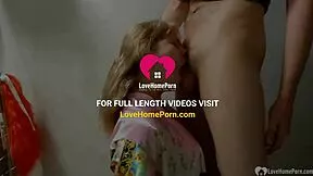 friends sister slurps my throbbing cock deep like total pornstar