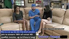 What if Dr Tampa's backstage exam reveals her shaved secrets?