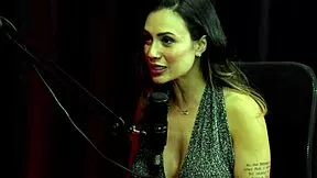 taluane boom goes bi with husband support in sheer red