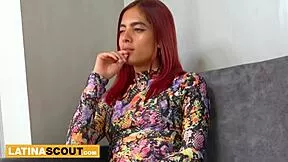 skinny 18yo colombian bikini model sloppy deepthroat casting fuck