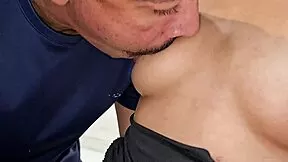 little talitinha took a brutal ass pounding from the hung guy and ended up fully creampied