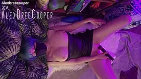 petite babe in little black dress takes random huge anal insertions like bottles cans and giant buttplug gaping wide.