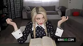 petite blonde teen lola fae seduces stepdad into taboo sex lessons and rough pounding