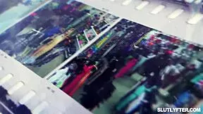 busty shoplifter megan maiden caught by officer tommy gunn strikes pussy deal for freedom