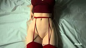 my tight shaved pussy squirts so much in passionate missionary creampie