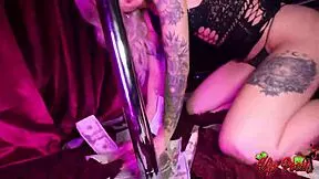 petite blonde kathryn mae slutted out in vip room teaser