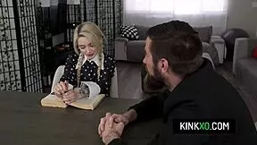petite blonde teen lola fae seduces stepdad into taboo sex lessons and rough pounding