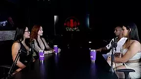 imagine these lingerie sluts maria bittencourt thaisa redvelvet tifany rocha spilling secrets in wild brazil casting humiliation
