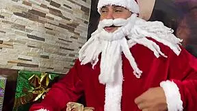 Santa Slams Horny Mia Montielth Christmas Style!