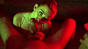oops dropped book now tutor sucks my dick deepthroat pov game on