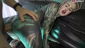 hotel slut hints at huge dick stretching her tight