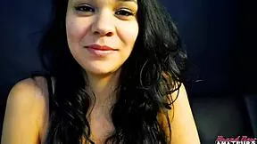 sabrina take my cock deep in twat swallow cum
