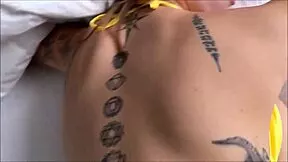 sharing this hotel room with big stepsis means taboo fucking her tight pussy